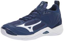 Mizuno 430294.5100.11.0900 Wave Momentum Damen Volleyballschuh 9 (0900), Navy-Weiß, 40 EU von Mizuno