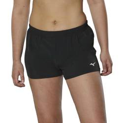 Mizuno Damen Aero 2.5 Short Kurze Hose, Schwarz, S von Mizuno