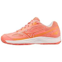 Mizuno Damen Break Shot 4 AC Tennis, Cndycoral Wht Fusioncorl, 38 EU von Mizuno