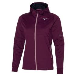 Mizuno Damen Bt Jk Laufjacke, Traubenwein, XS von Mizuno