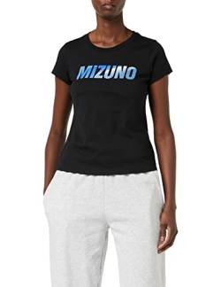 Mizuno Damen Grafik T-Shirt, Schwarz, XS von Mizuno