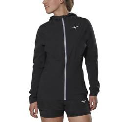 Mizuno Damen Waterproof 20K ER Schlupfjacke, Black, S von Mizuno