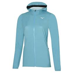 Mizuno Damen Waterproof 20k Jacket Jacke, Milchig-Blau, M von Mizuno