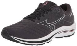 Mizuno Damen Wave Inspire 18 Laufschuh, schwarz/Silber, 39 EU von Mizuno