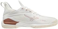 Mizuno Damen Wave Mirage 4 Handballschuhe, White Rose Snowwhite, 38.5 EU von Mizuno