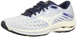 Mizuno Damen Wave Rider 24 Laufschuh, Arctic Ice Snow Weiß, 38.5 EU von Mizuno