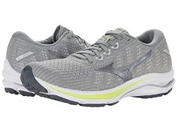 Mizuno Damen Wave Rider 25, Waveknit-Harbor Mist/Silber, 42.5 EU von Mizuno