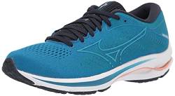 Mizuno Damen Wave Rider 25 Laufschuh, Imperial Blue-Vivid Blue, 38.5 EU von Mizuno