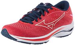 Mizuno Damen Wave Rider 25 Straen-Laufschuh, Phloxpink Wht Gsea, 43 EU von Mizuno