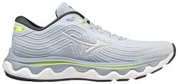 Mizuno Damen Welle Horizon 6 (W) Laufschuhe, Weiß meliert/Neolime, 39 EU von Mizuno