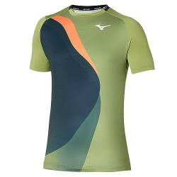 Mizuno Herren Release Shadow Tee T-Shirt, CALLISTE Green, L von Mizuno