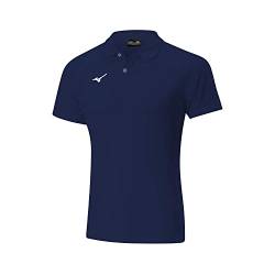 Mizuno Herren Shizuoka Free Time Poloshirt T-Shirt, Marineblau, XL von Mizuno