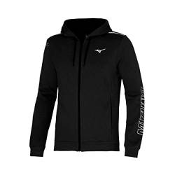 Mizuno Herren Sweatjacke Trainingsjacke, Schwarz, XL von Mizuno