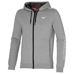 Mizuno Herren Sweatjacke Trainingsjacke, grau, L von Mizuno