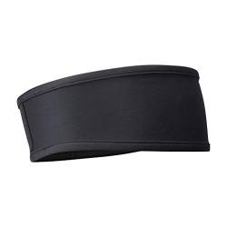 Mizuno Herren Warmalite Headband Stirnband, Black, One Size von Mizuno