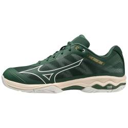 Mizuno Herren Wave Exceed Light AC Tennisschuh, Pineneedle/White/Papyrus, 44 EU von Mizuno