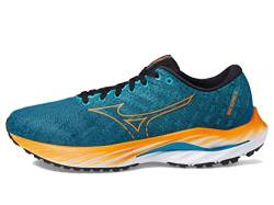 Mizuno Herren Wave Inspire 19 Wassersportschuh, Ink Blue Bird of Paradise, 44 EU von Mizuno