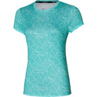 Mizuno Laufshirt CORE Graphic Tee Lady J2GA2206-22 Top Optik - Top Funktion! von Mizuno