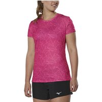 Mizuno Laufshirt CORE Graphic Tee Lady J2GA2206-68 Top Optik - Top Funktion! von Mizuno