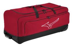Mizuno MEGA Radtasche, Rot/Ausflug, einfarbig (Getaway Solids), NO Size (0000), Mega Wheel Bag von Mizuno