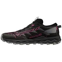 Mizuno Unisex Wave Daichi 7 GTX Traillaufschuh, Black/Fuchsia Fedora/Quiet Shade, 40 EU von Mizuno