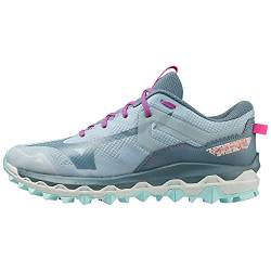 Mizuno Unisex Wave Mujin 9 Traillaufschuh, Forget-Me-Not/Nimbus Cloud/807 C, 38.5 EU von Mizuno