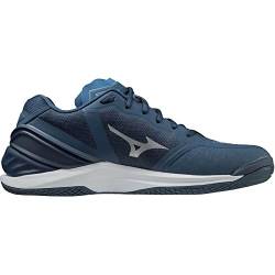 Mizuno Unisex Wave Stealth Neo Handballschuhe, Darkdenim White Sibis, 46.5 EU von Mizuno