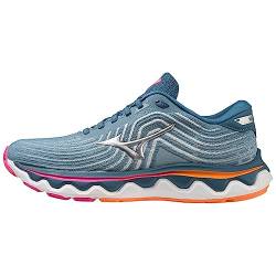 Mizuno Wave Horizon 6 Straßenlaufschuhe für Frauen Hellblau 41 EU von Mizuno