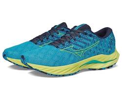 Mizuno Wave Inspire 19, Laufen Mann, Jet Blue Bolt, 42 EU von Mizuno