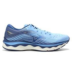 Mizuno Wave Wave Sky 6 Straßenlaufschuhe für Männer Blau Grau 43 EU von Mizuno