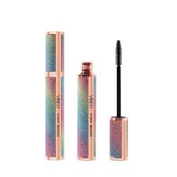 4D Seidenfaser Lash Mascara, Fashion Starry Sky Langlebig Wasserdicht Wischfest Natürliche Locken Verdickung Mascara von Mllkcao