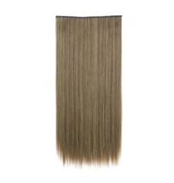 Synthetische Lange Gerade Frisuren Für Frauen 5 Clip In Haarverlängerungen Blond Braun 22 32 Zoll Hitzebeständiges Gefälschtes Haarteil D1012 10 86 22inches 55cm von Mnjyihy