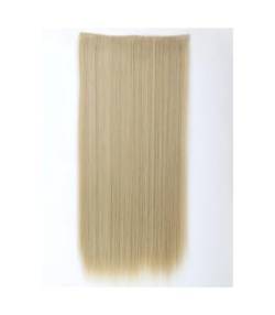 Synthetische Lange Gerade Frisuren Für Frauen 5 Clip In Haarverlängerungen Blond Braun 22 32 Zoll Hitzebeständiges Gefälschtes Haarteil D1012 24 613 32inches 80cm von Mnjyihy