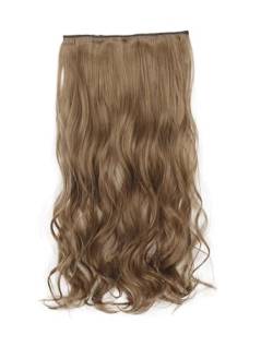 Synthetische Lange Gerade Frisuren Für Frauen 5 Clip In Haarverlängerungen Blond Braun 22 32 Zoll Hitzebeständiges Gefälschtes Haarteil SG88 12 24 32inches 80cm von Mnjyihy