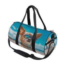 Sporttasche, Reisetasche, Chihuahua, Hundegepäck für Damen und Herren, Chihuahua, Einheitsgröße von Mnsruu