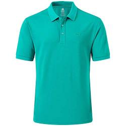 MoFiz Herren Poloshirt Kurzarm Baumwolle Polohemd Sport Polo Sommershirts Atmungsaktiv Grün M von MoFiz