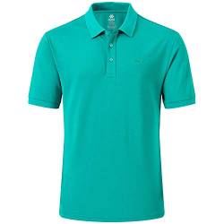 MoFiz Herren Poloshirt Kurzarm Baumwolle Polohemd Sport Polo Sommershirts Atmungsaktiv Grün S von MoFiz