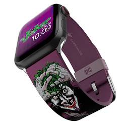 DC Comics – Joker Modern Comic Smartwatch Armband - Offiziell lizenziert, kompatibel mit jeder Größe und Serie der Apple Watch (Uhr nicht enthalten) von MobyFox