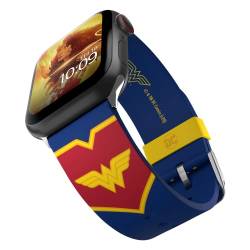 DC Comics - Wonder Woman Tactical Smartwatch Band - Offiziell lizenziert, kompatibel mit jeder Größe und Serie von Apple Watch (Uhr nicht im Lieferumfang enthalten) von MobyFox