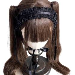 Frauen Gothic Spitze Kopfschmuck Mit Schönem Spitzenband Stirnband Subkultur Cosplay Kopfbedeckung Foto Requisiten Gothic Stirnband von Mocoocouture