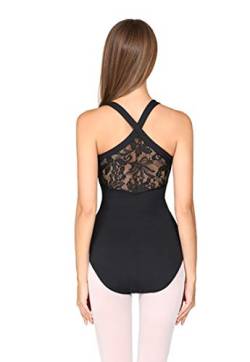 ModLatBal Damen Camisole mit überkreuzten Trägern Ballett Tanzanzug von ModLatBal