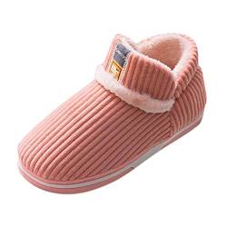 Modaworld Hausschuhe Damen Herren Warme Plüsch Pantoffeln Weiche Leicht Leder Hüttenschuhe Rutschfest Bequeme Drinnen Barfußschuhe Slippers von Modaworld