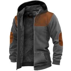 Modaworld Holzfällerhemd Herren Kariert Flanellhemd Gefüttert Thermohemd Langarm Baumwolle Winter Hemdjacke Karo Flanell Holzfäller Jacke von Modaworld