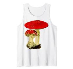 Pilz mit roter Kappe Tank Top von Mode Tees