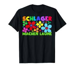 Schlager Schlagermusik Spruch Musik Schlagerfan T-Shirt von Mode Zu Schlager Und Volksmusik - dizeyns