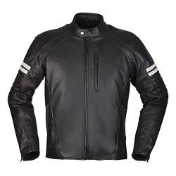 Modeka August 75 Lederjacke Herren (schwarz/weiß), XL von Modeka