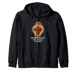 Heiliges Herz Jesu, traditionell katholisch Kapuzenjacke von Modern Day Catholic Designs