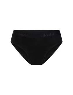 Modibodi Teen Periode Hipster Bikini-Slip – maximale Saugfähigkeit – Menstruationsschutz-Unterwäsche für Teenager – Bikini-Slip-Unterwäsche – diskrete Menstruationshöschen in Schwarz - Y10-12 von Modibodi