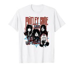 Mötley Crüe – '85 US Tour White T-Shirt von Mötley Crüe Official