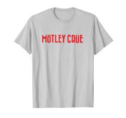 Mötley Crüe – Band Logo Range Silver T-Shirt von Mötley Crüe Official